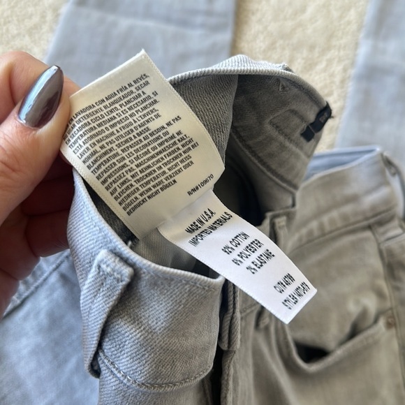 Citizens of Humanity Rocket Crop Highrise Skinny Jeans in Grey Women’s Size 28 - Picture 9 of 11